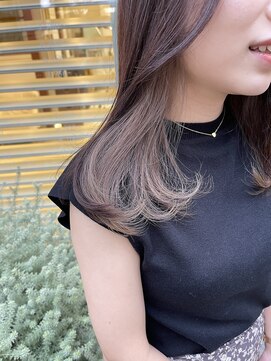 ネオリーブ アンド 渋谷店(Neolive &) 【韓国風】見え隠れインナーベージュ