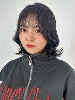 アイティーバイアルバム 松戸店(IT by ALBUM)&nbsp;ボブレイヤー_レイヤーロング前髪パーマグレーベージュ_9514