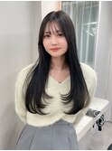 【LICCA 伊崎優李】韓国ヘア/レイヤーカット/前髪/姫カット