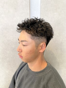 ジールサロン つくば本店 夏におすすめ！スパイキーショートパーマ/20代30代