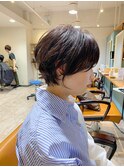 小顔似合わせカット愛されクールショート20代/30代40代50代/難波
