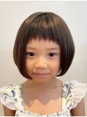 前髪短めミニボブ
