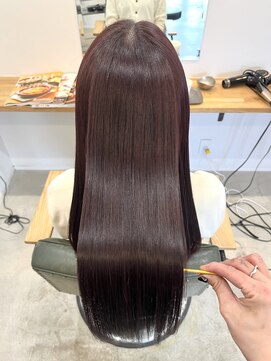 オト(oto) 髪質改善　縮毛矯正　ロングヘア