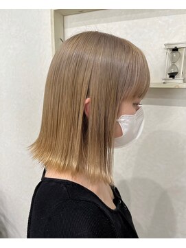 ナンバー エアロ 横浜(N° +aero) デザインカラー/ケアブリーチ/透明感カラー/ツヤカラー