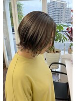 リール(THE RIRE.)&nbsp;＊THE  RIRE.  オリーブグレー×レイヤーボブ＊