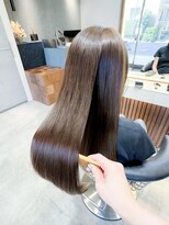 ロンド ロワール 門前仲町(Lond Loire)&nbsp;ボブショートボブ縮毛矯正ベージュグレージュ門前仲町