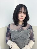 【銀座/有楽町】stilist高落　姫カットレイヤーダークブラック