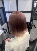 ピンクベージュカラー