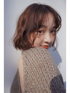 タス(tas) ボブパーマ　似合わせカット顔周りカットおまかせカット