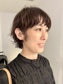 ナループロアツム(Nalu pu loa Tsum) 外国人風パーマ/ショートウルフパーマ/ニュアンスパーマ