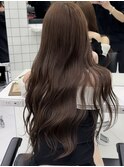 ブリーチなしブラウン