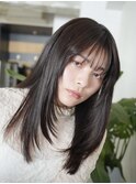 韓国レイヤー/くびれレイヤー/顔周りレイヤー/ケアブリーチ
