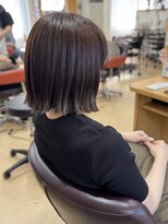 ラグシー(RAGCIE) 扱いやすさ重視◎毛先に軽さを残した大人のナチュラルボブ