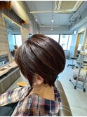 白髪ぼかしハイライト