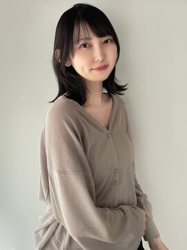 ソラ 広尾店(SORA) 外ハネスッキリボブ