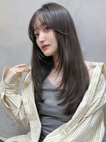 グロー 大宮(GLROW) □ 大宮顔周りレイヤーカットハッシュカット髪質改善縮毛矯正