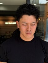 スウェル 柏店(Swell)&nbsp;#MEN’S HAIR#サーフカール#刈り上げセンターパート#フェード