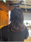 ウェーブパーマ