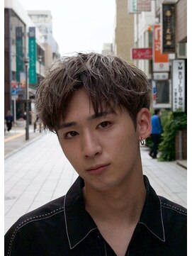 メンズギフト(men's GIFT) メンズカットシャドウパーマショートカット