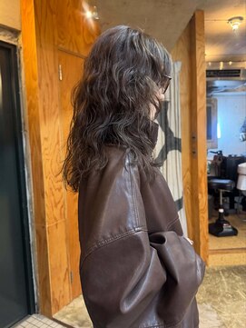 柔らかいパーマ/レイヤー