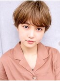クラゲヘアー/小顔に見せるヘア/ココアベージュ/表参道
