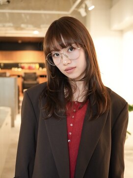 ラヴィズム 長岡店(LUVISM) 韓国/顔周りレイヤー/ダブルカラー/ベージュ/前髪新潟長岡宮関