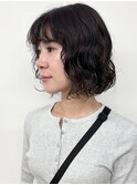 【morio松戸 石山】大人可愛いボブパーマハードパーマ20代30代