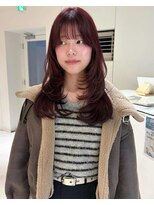 ロイリー バイ ローウェ 立川(Loely by Louwe)&nbsp;レイヤーカット/チェリーレッド