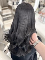 アイシー 表参道(ICY) ダークグレージュ/ブルーブラック/艶透明感カラー