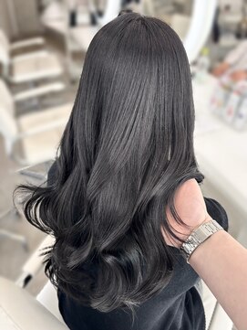 アイシー 表参道(ICY) ダークグレージュ/ブルーブラック/艶透明感カラー