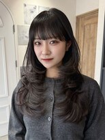 エトワ 中央店(etoi)&nbsp;大分ハッシュカット韓国レイヤーカットワンホンヘアヨシンモリ