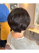 モップス 富岡店(MOPS)&nbsp;ショート×ニュアンスパーマ