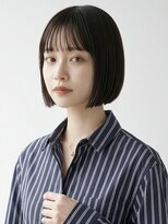 キビト(kibito)&nbsp;東新宿御苑ミニボブ薄めバングイメチェン20代30代40代