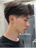 センターパート曲がる縮毛矯正
