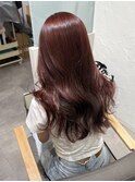 レイヤーカット×オータムレッド