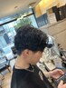 メンズカット＋ニュアンスパーマ