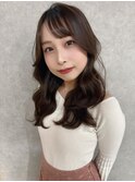 30代髪型/髪質改善/縮毛矯正/韓国ヘア/髪質改善カラー