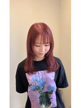 ハイク(HYKE) orange red/ダブルカラー