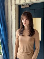 ニーゼロゼロナナ(2007)&nbsp;【小顔効果◎】韓国風レイヤー×透明感カラー