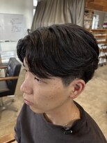 メンズカノエ 岡山店(Men's CANOE)&nbsp;刈り上げセンターパート
