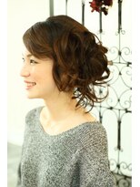 ココティエ (COCOTIER) ｛ヘアセット｝・サイドアップ・ちょこっとフィッシュボーン☆