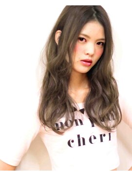 ヘアサロン ガリカ 表参道(hair salon Gallica) 『 ラフ & グレージュ 』外国人風 ☆ ナチュラル semi-long♪
