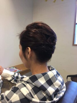 小さな美容室 ハナ(hana) 短めショートでも出来る！アップスタイル☆
