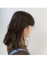 キャンバス バイ ネオリーブ 横浜西口(Canvas by neo.)&nbsp;イヤリングカラー　グレージュ　デザインカラー☆【横浜】