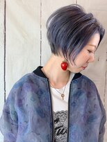 セシルヘアー 札幌店(Cecil hair)&nbsp;シルキーアッシュバイオレットふ