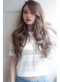 [HELM渋谷]ヴェールウェーブ斜めバング