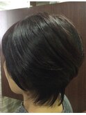 メリハリショートボブ