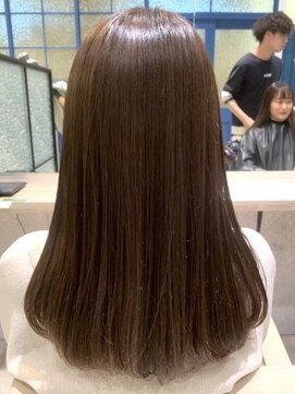 クアトログランシュ 水戸店(QUATRO×GranCieux) ナチュラルブラウン×ストレート