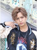 ラギッド センターパートショート