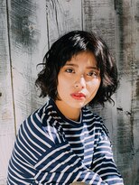 チュー ハローズ乙島店(Choo)&nbsp;無造作くせ毛ボブ【岡山】【倉敷】【玉島】